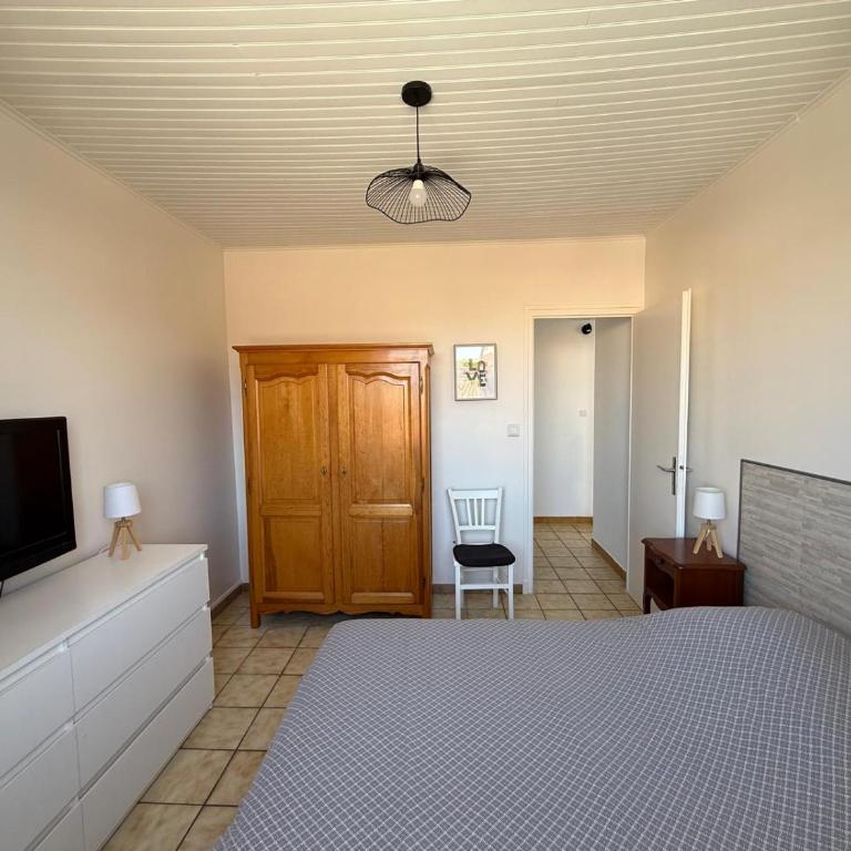 appartememt pres de la mer avec terrasse n1 - Maison 2 Chambres - 6