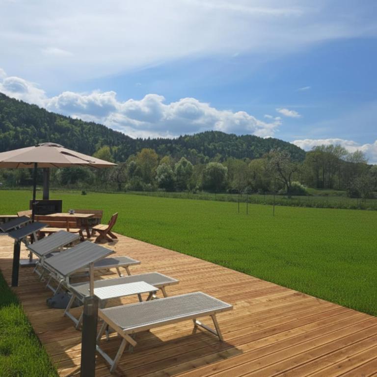 Drau Lodge - Doppelzimmer mit Gartenblick - 17