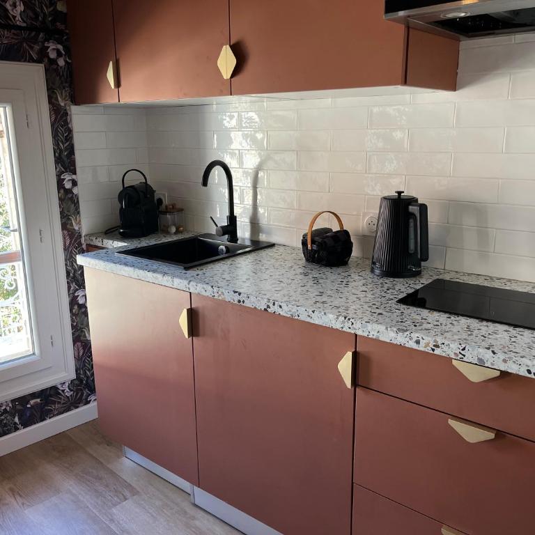Le Petit Clairat - Appartement au cœur de Bergerac - 2 personnes - Apartment mit 1 Schlafzimmer - 9