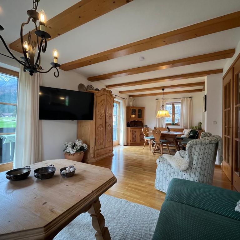 Frühholz - Das Ferienhaus - - Apartment mit 2 Schlafzimmern und Bergblick - 5