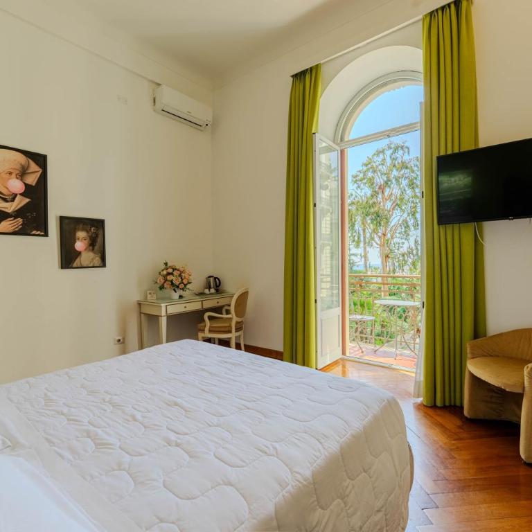 Promenade Maison de Charme - Chambre Double Deluxe avec Balcon - Vue sur Mer - 1