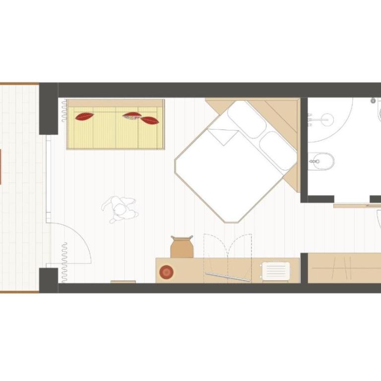 JOHAN - Rooms & Breakfast Merano - Camera Matrimoniale con Balcone (2 Adulti + 1 Bambino) - 11