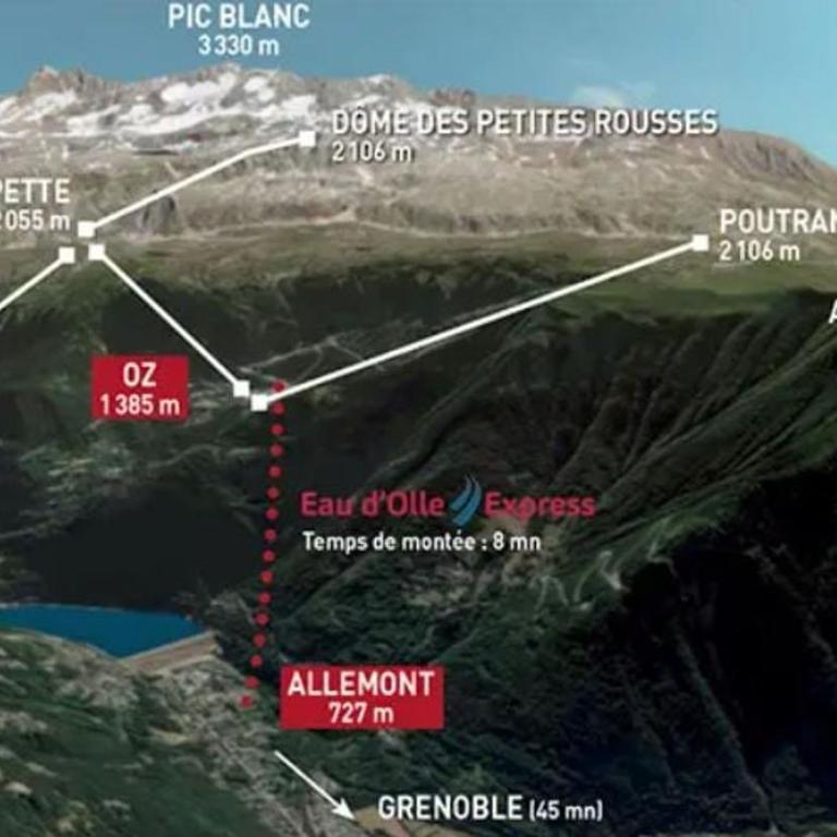 Duplex 6 personnes vue montagne Parking privé proche Alpe d'Huez - Appartement 2 Chambres avec Vue sur la Montagne - 6