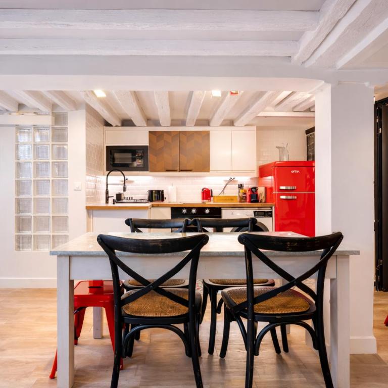 Opéra Paris center Charming air-conditioned loft - Two-Bedroom Apartment - 32