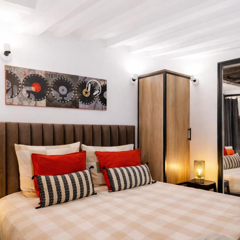 Opéra Paris center Charming air-conditioned loft - Two-Bedroom Apartment - 5