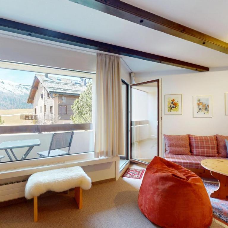Abitaziun Crest Alta C25 - Surlej - Apartment mit Blick auf die Berge - 2