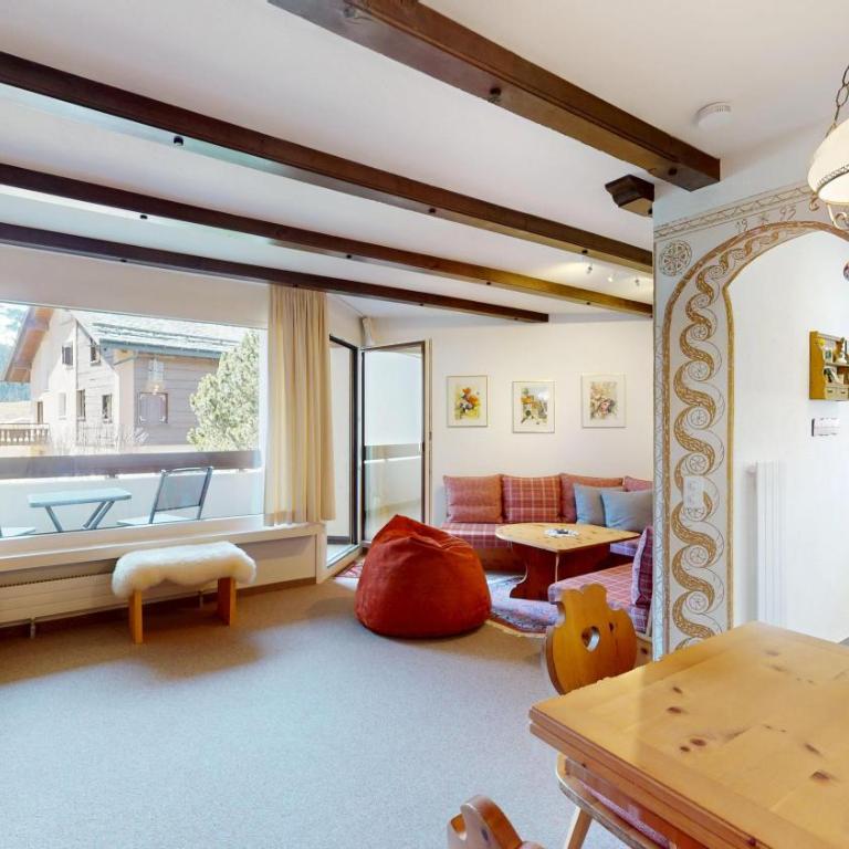 Abitaziun Crest Alta C25 - Surlej - Apartment mit Blick auf die Berge - 15