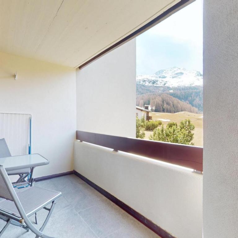 Abitaziun Crest Alta C25 - Surlej - Apartment mit Blick auf die Berge - 16
