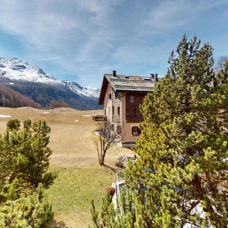 Abitaziun Crest Alta C25 - Surlej - Apartment mit Blick auf die Berge - 17