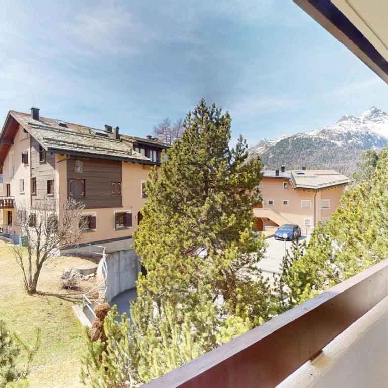 Abitaziun Crest Alta C25 - Surlej - Apartment mit Blick auf die Berge - 18
