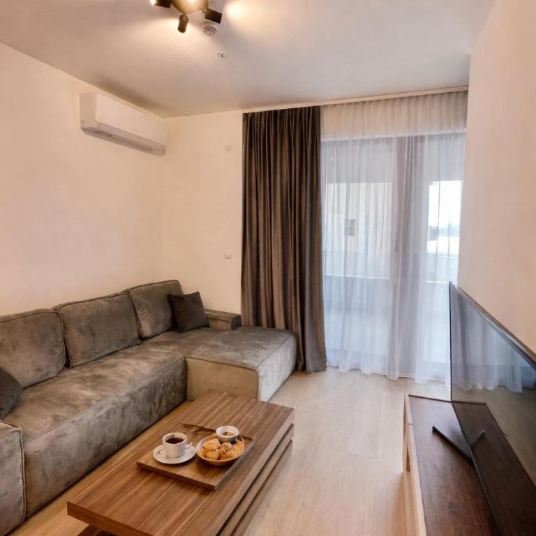 Luxury Sea View Apartment Budva, Beachfront Rafailovici - Apartman sa 1 Spavaćom Sobom - 8