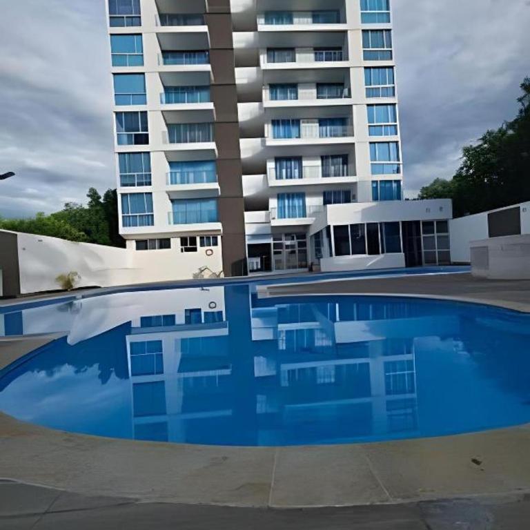 Moderno Apartaestudio Ricaurte Piscina-Aire-Wifi - Apartamento de 1 dormitorio - 1