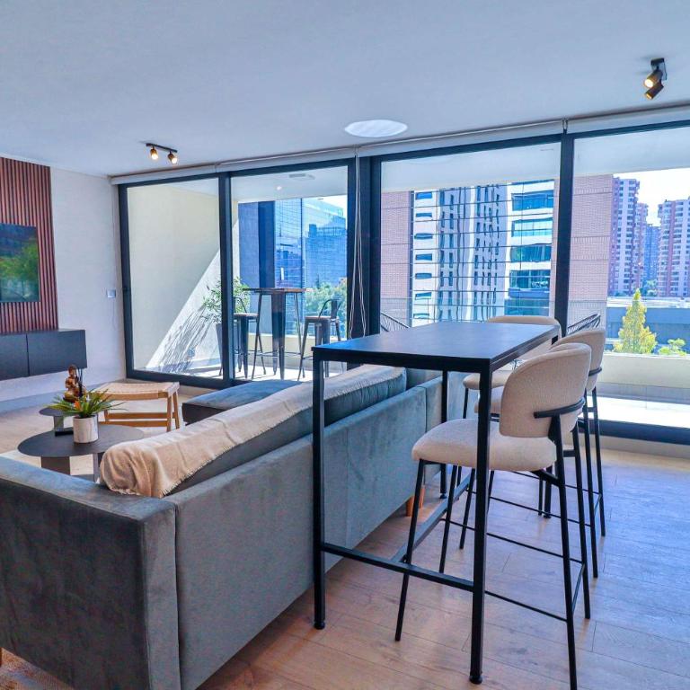 HOM TOP1 I Alto Las Condes I Parking I AC I 97m2 - Apartamento - 1
