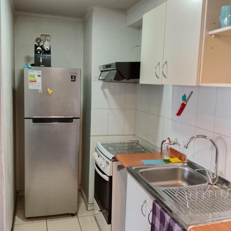 Departamento Santiago metro Ñuble! a pasos Estadio Nacional y Movistar Arena - Two-Bedroom Apartment - 11