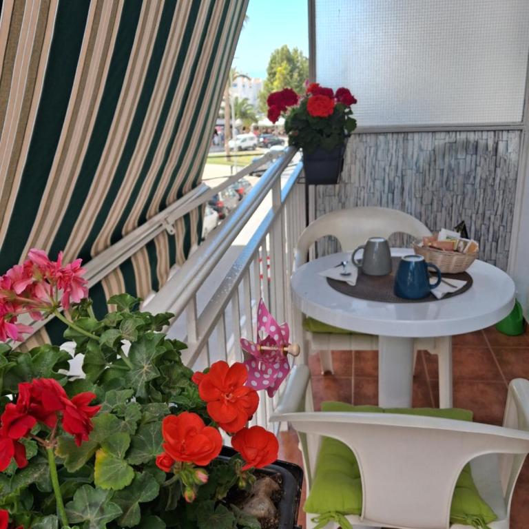 Apartamento Casa Sabrina Nerja - Apartamento de 1 dormitorio con balcón y vistas al mar - 11