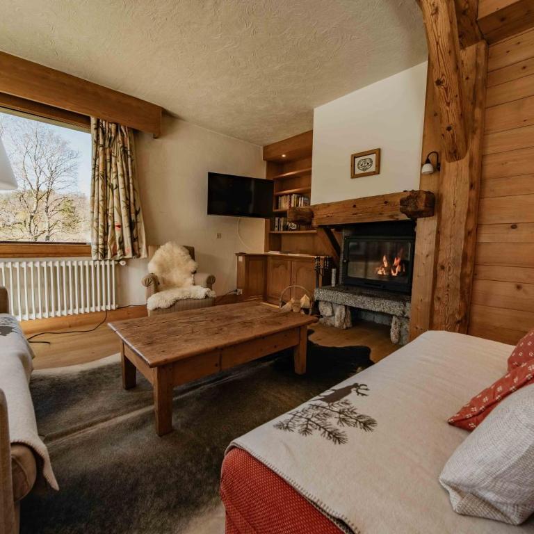 appartement 103m2 près de Megève, face à télécabine la Princesse,2 chambres , garage, local à ski - Appartement 2 Chambres - 7