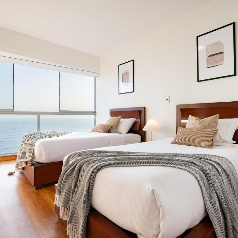 ALU Luxe - Premium Oceanfront Apartments Larcomar - Four-Bedroom Deluxe Apartment - 26