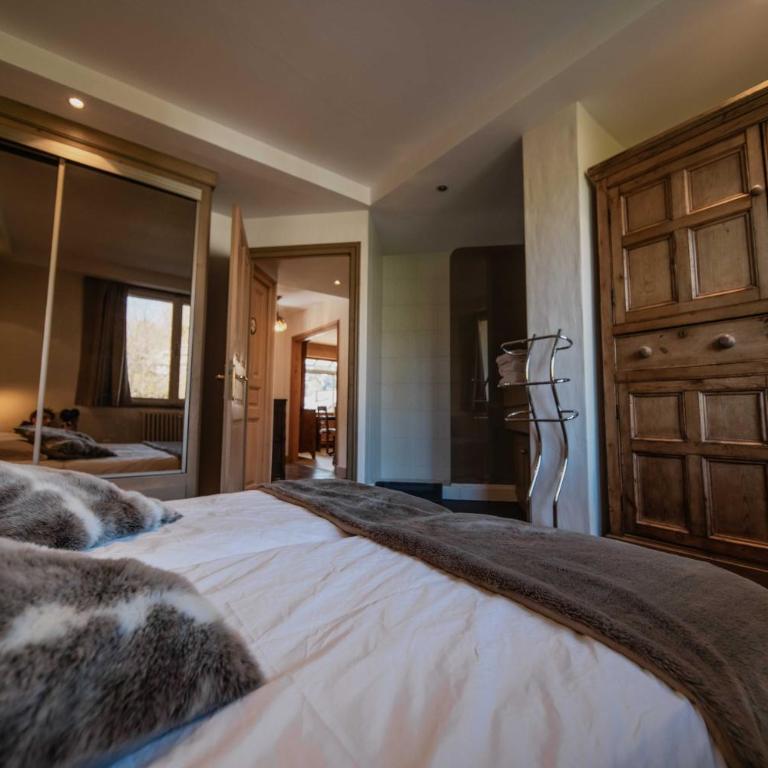 appartement 103m2 près de Megève, face à télécabine la Princesse,2 chambres , garage, local à ski - Appartement 2 Chambres - 21