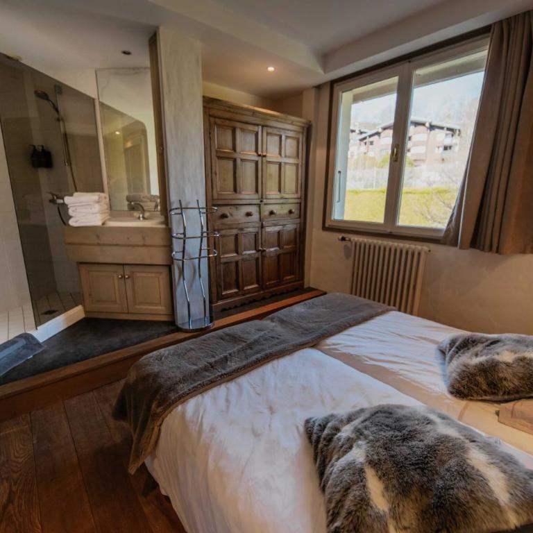 appartement 103m2 près de Megève, face à télécabine la Princesse,2 chambres , garage, local à ski - Appartement 2 Chambres - 20