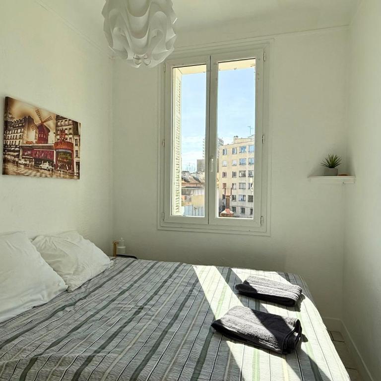 T3 climatisé cœur de ville, plage & gare à pied - Apartment mit 2 Schlafzimmern und Stadtblick - 18
