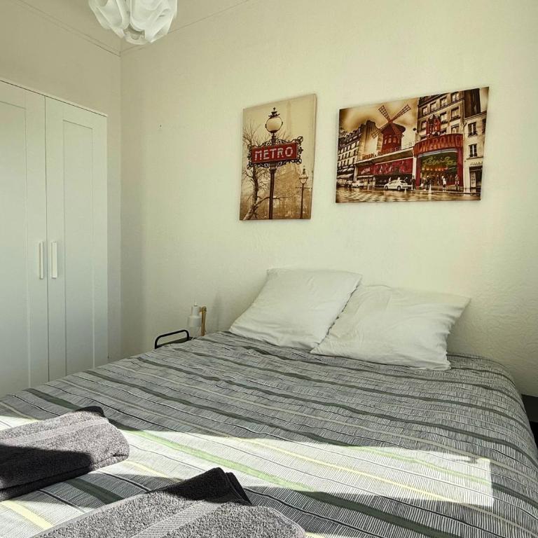T3 climatisé cœur de ville, plage & gare à pied - Apartment mit 2 Schlafzimmern und Stadtblick - 30