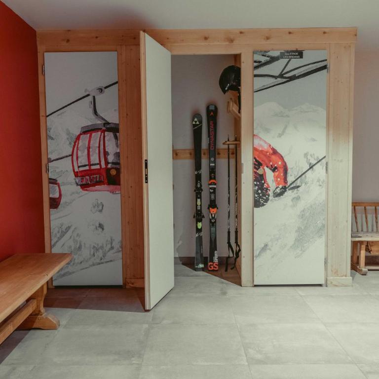 appartement 103m2 près de Megève, face à télécabine la Princesse,2 chambres , garage, local à ski - Appartement 2 Chambres - 30