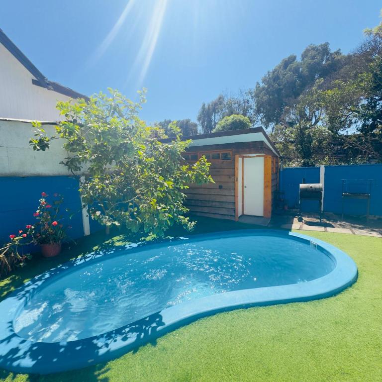 Gran Casa, Con Piscina, Estacionamiento y Vista al Mar - Four-Bedroom House - 21