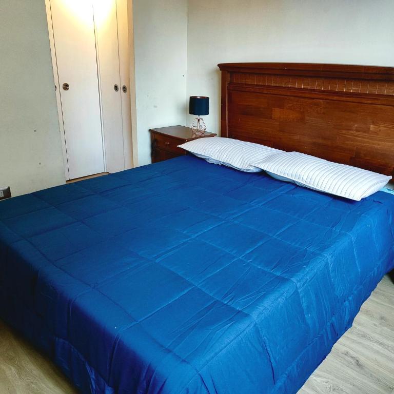 Ñuñoa 2D1B a pasos Metro Chile España - Two-Bedroom Apartment with Balcony - 16