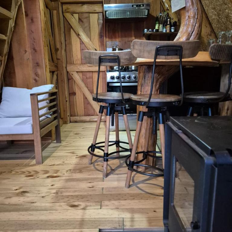 Refugio de Montaña Patagonia a orilla de lago, pesca - Chalet - 19