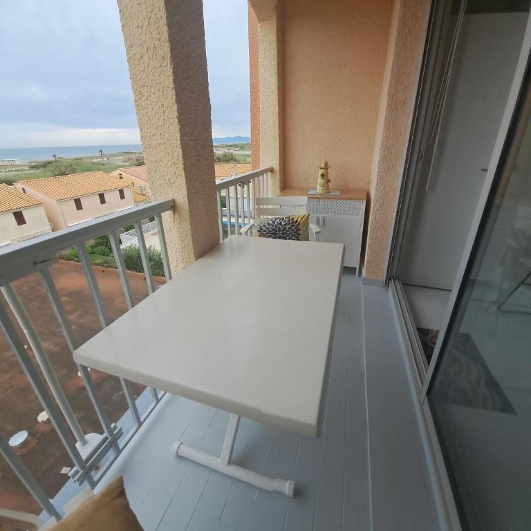 vue mer exceptionnelle studio 4 couchages piscine parking libre jusqu'au 10 juillet - Studio - 15