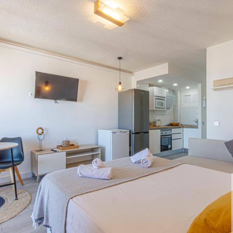 Suite con excelentes vistas al mar - Apartamento de 1 dormitorio - 9