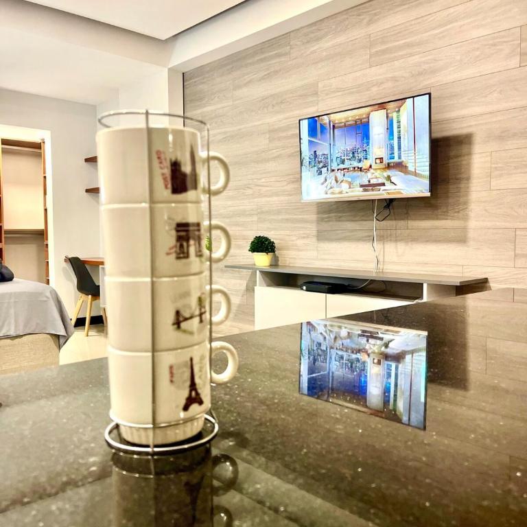 Studio elegante con sauna y gym - One-Bedroom Apartment - 5