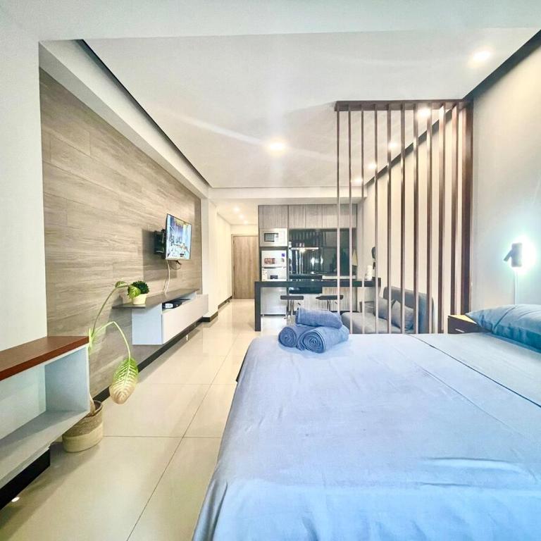 Studio elegante con sauna y gym - One-Bedroom Apartment - 44
