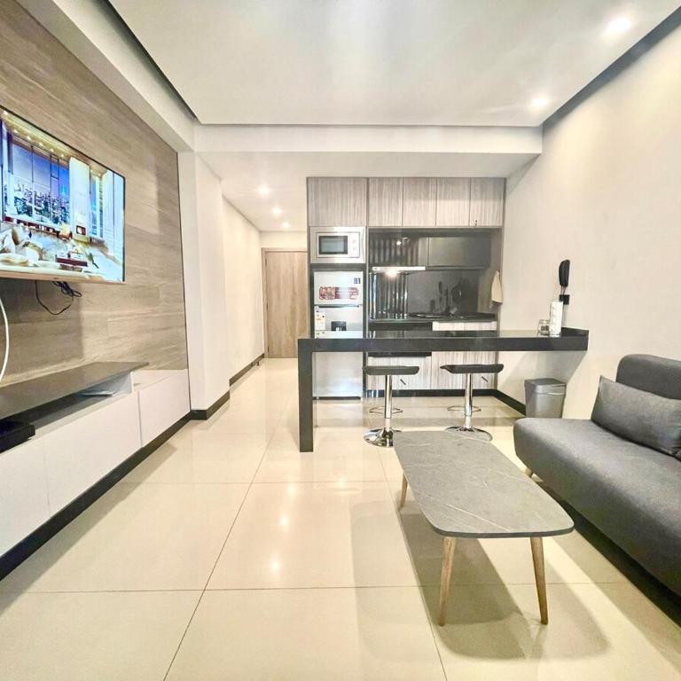 Studio elegante con sauna y gym - One-Bedroom Apartment - 49