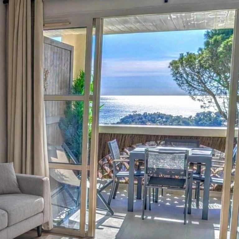 l'Adresse Cap Estérel, T2 Vue Mer, Clim, Parking & 5 Piscines - Apartment mit 1 Schlafzimmer - 32