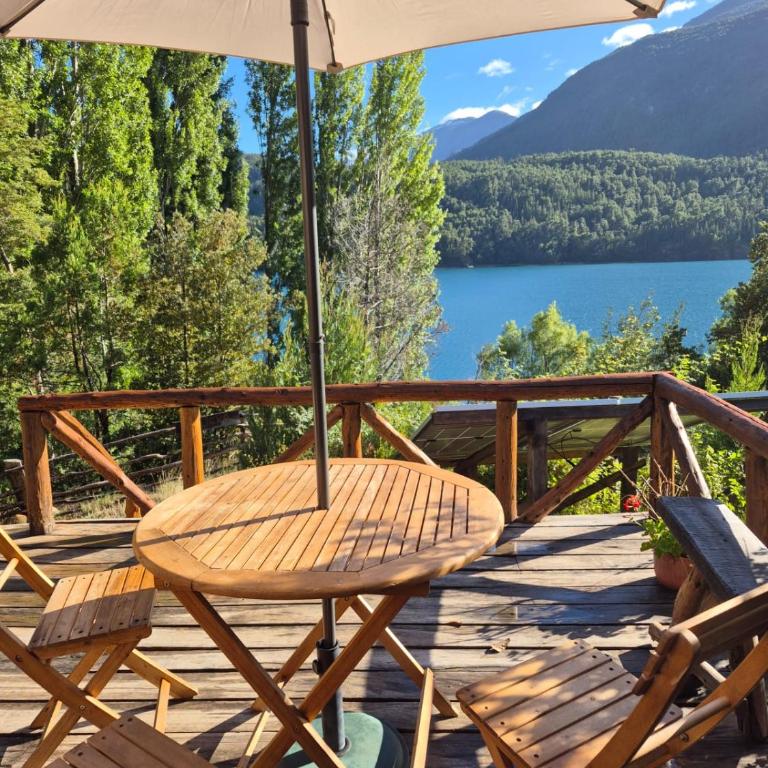 Refugio de Montaña Patagonia a orilla de lago, pesca - Chalet - 3