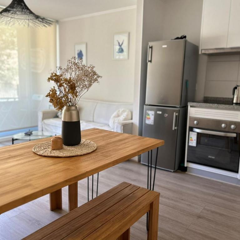 Departamento estilo nordico punta puyai - Two-Bedroom Apartment with Terrace - 2