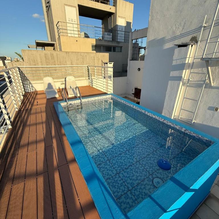 Monoambiente centrico con balcon y pileta - Apartamento de 1 dormitorio - 7