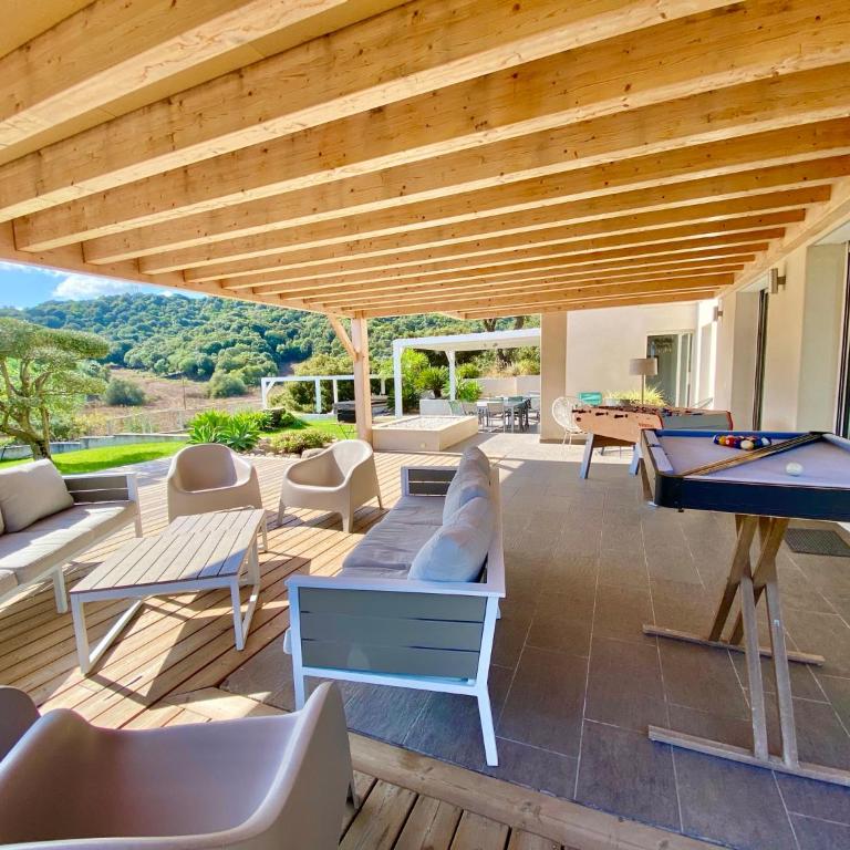 VillaSerenita Piscine chauffée, Jacuzzi, Ping-Pong, Pétanque - Villa - 14