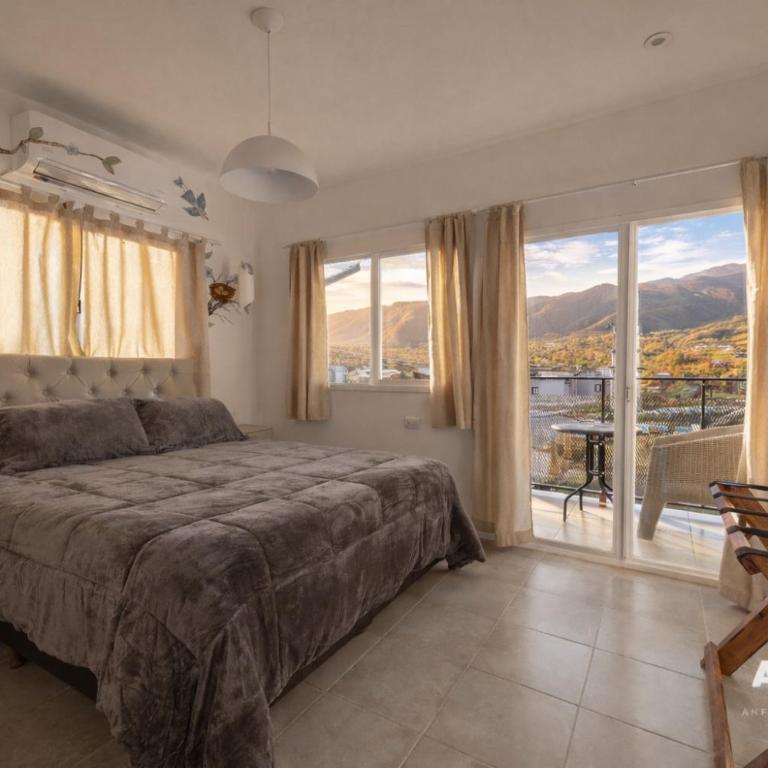 Suites Amplias y Comfortables - Con Balcon, Parquizado, Asador y Pileta - Suite with Mountain View - 3