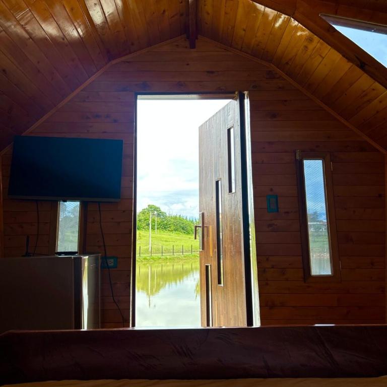 Cabaña privada en la Mesa de los Santos con experiencia de pesca - Casa con 1 dormitorio - 3