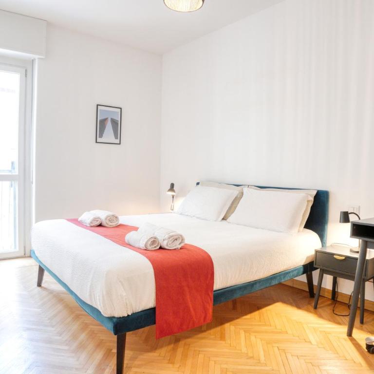 Bright Apartment in Sempione - Steps from Arco Della Pace - Appartamento con 1 Camera da Letto con Balcone e Vista Città - 8