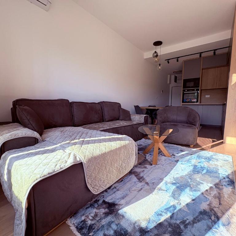 Luxury 2BR Sea View & Garage & Twin Towers Becici - Apartman sa 2 Spavaće Sobe, Terasom i Pogledom na More - 4