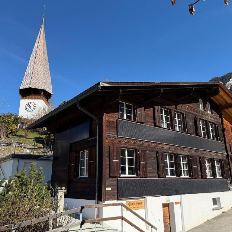 Chalet Arven 1 - Apartment mit 3 Schlafzimmern und Bergblick - 1