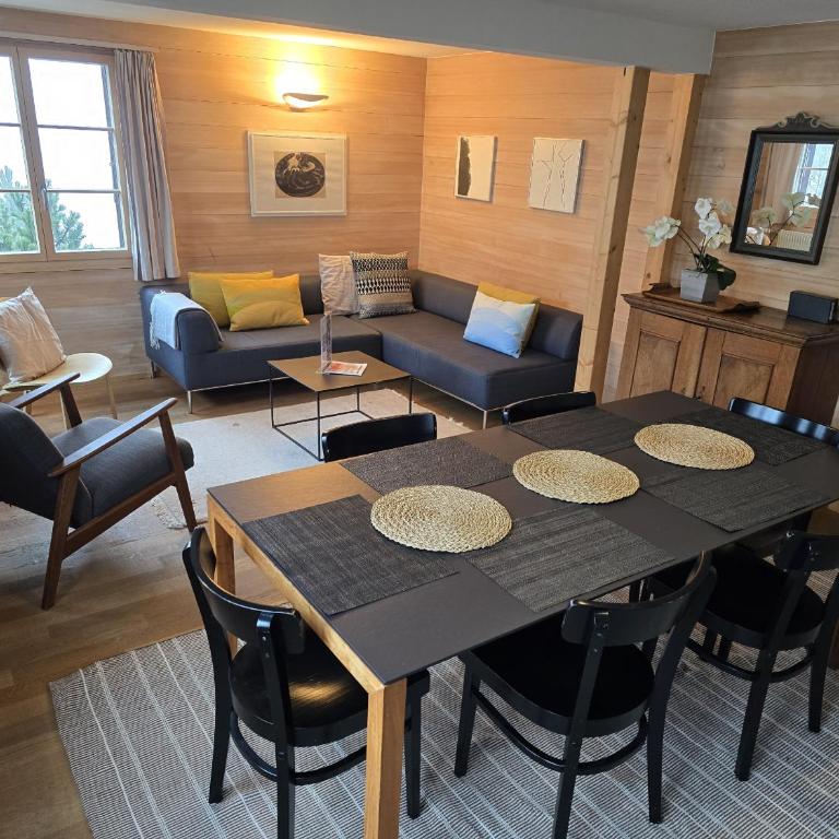 Chalet Arven 1 - Apartment mit 3 Schlafzimmern und Bergblick - 2