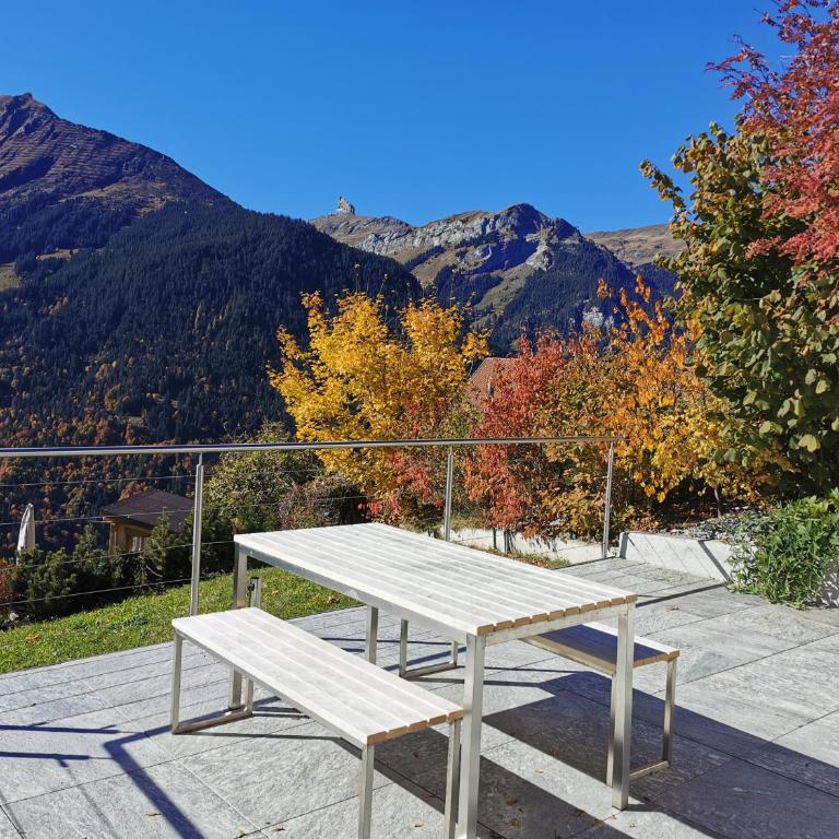 Chalet Arven 1 - Apartment mit 3 Schlafzimmern und Bergblick - 17
