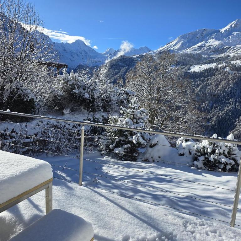 Chalet Arven 1 - Apartment mit 3 Schlafzimmern und Bergblick - 23