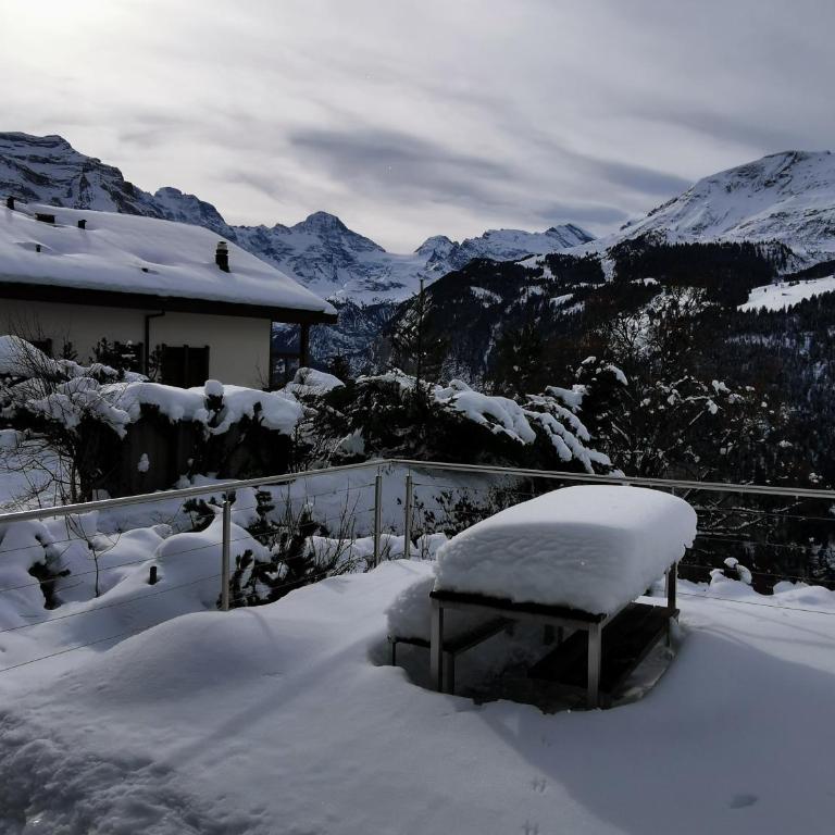 Chalet Arven 1 - Apartment mit 3 Schlafzimmern und Bergblick - 30
