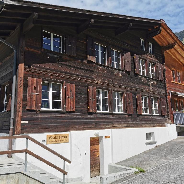 Chalet Arven 1 - Apartment mit 3 Schlafzimmern und Bergblick - 36