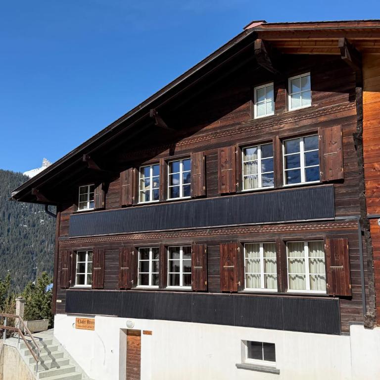 Chalet Arven 1 - Apartment mit 3 Schlafzimmern und Bergblick - 37